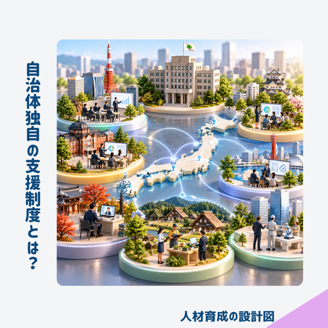自治体独自の人材育成の助成金