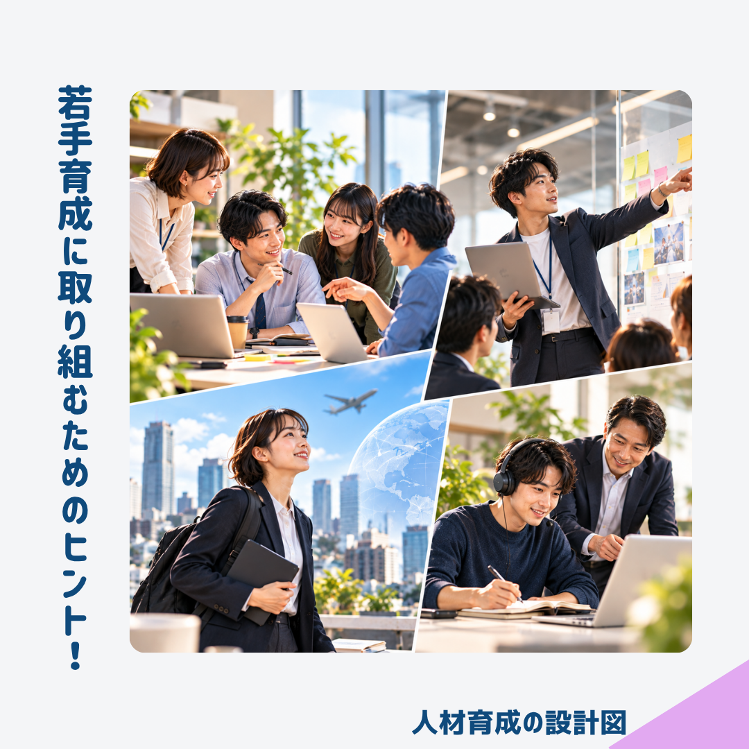 若手社員育成に取り組むためのヒント