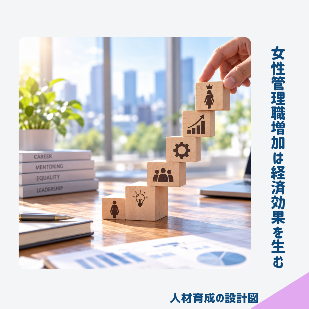 女性管理職の増加は経済効果を生む