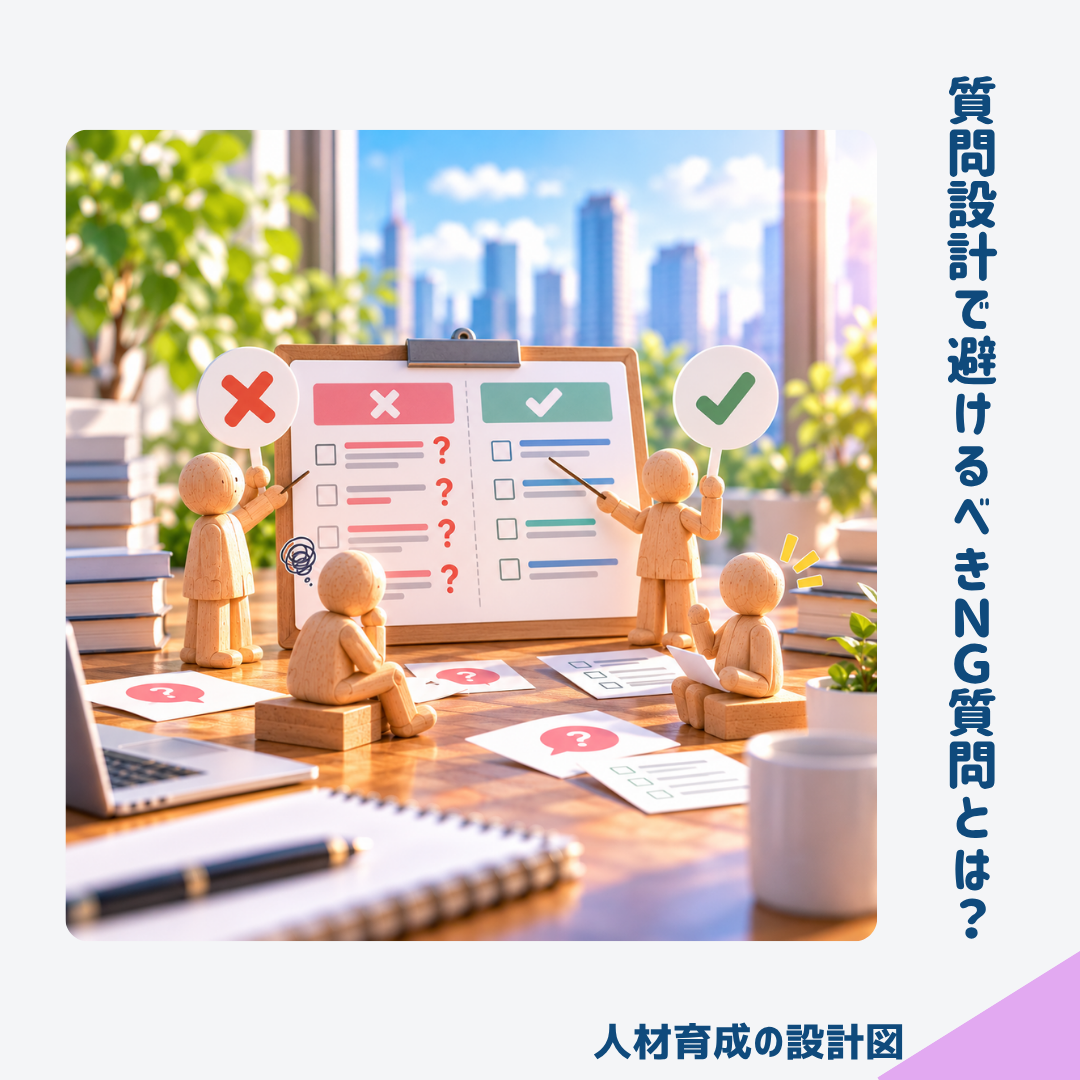 質問設計で避けるべきNG質問