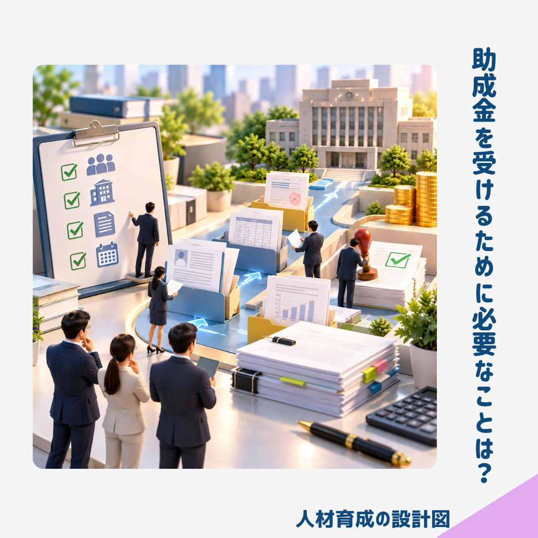 助成金を受け取るために必要なこと