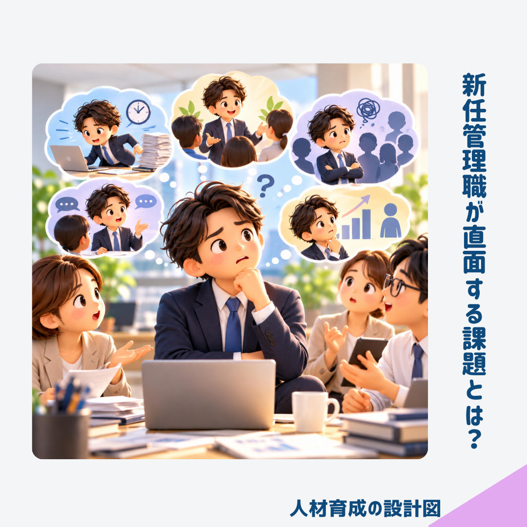 新任管理職が直面する課題とは?