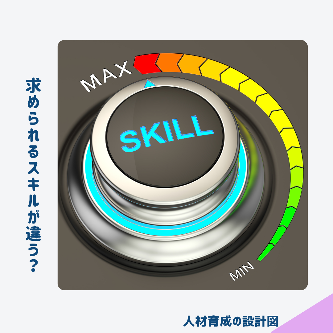 求められるスキルの違いは何か？