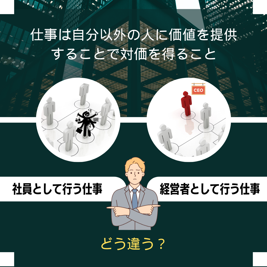 仕事に対する姿勢はサラリーマン時代の延長線上にはなかった