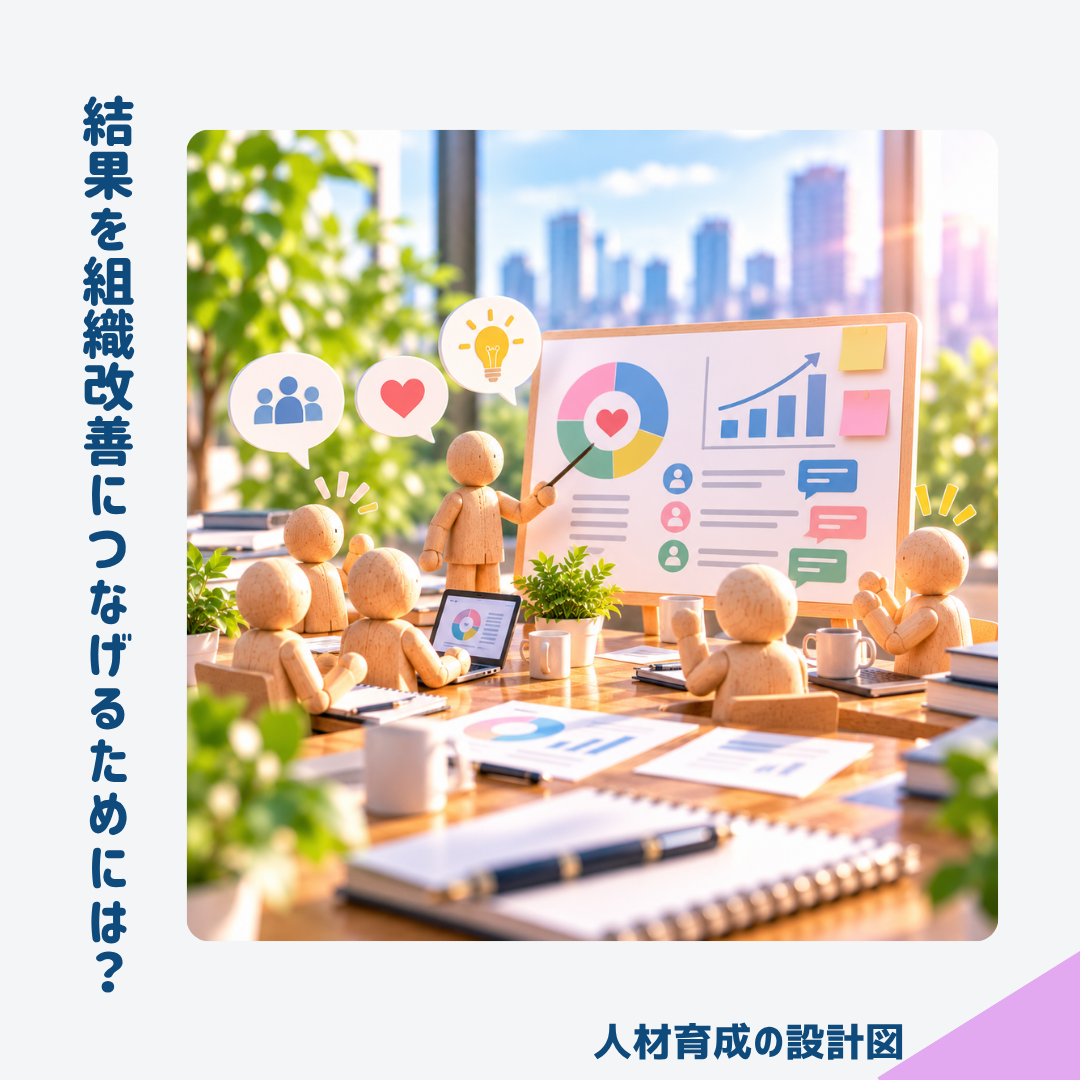 エンゲージメント調査の結果を組織改善につなげる