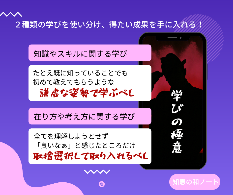 2種類の学びを使い分けて、得たい成果を効果的に手に入れる