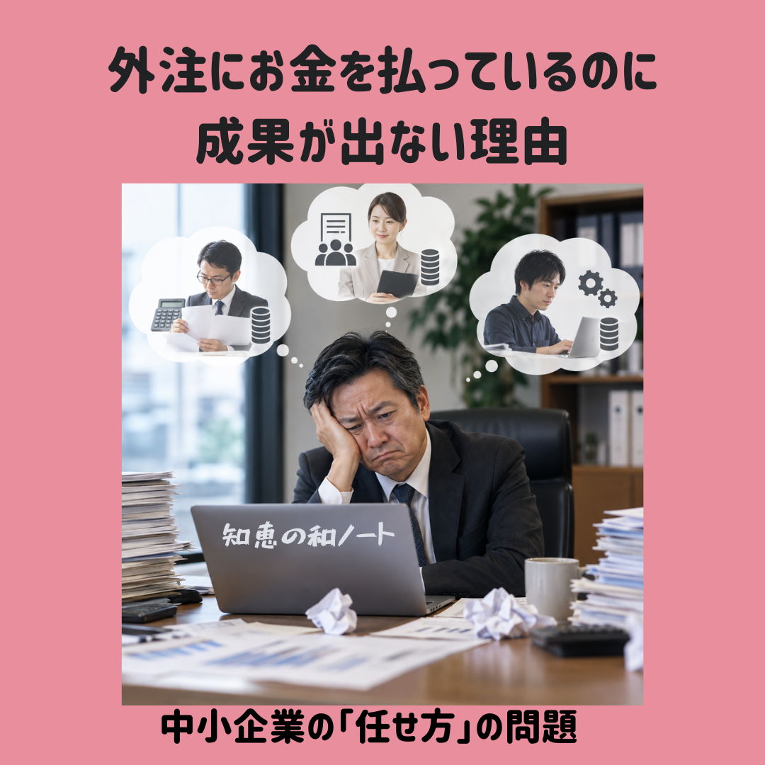 外注しても仕事がうまく回らない会社へ