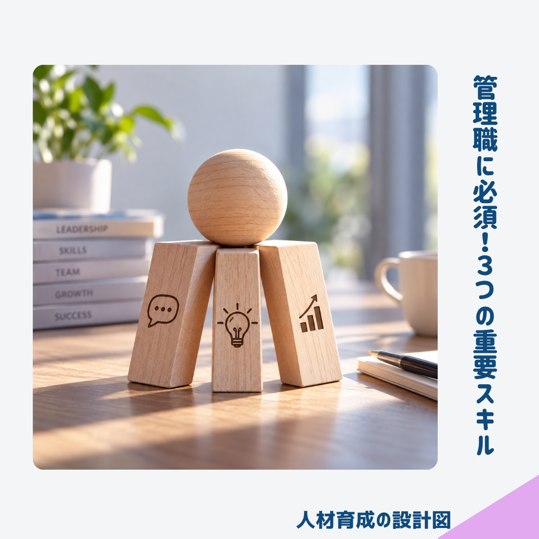 管理職に必須となる３つのスキルとは？