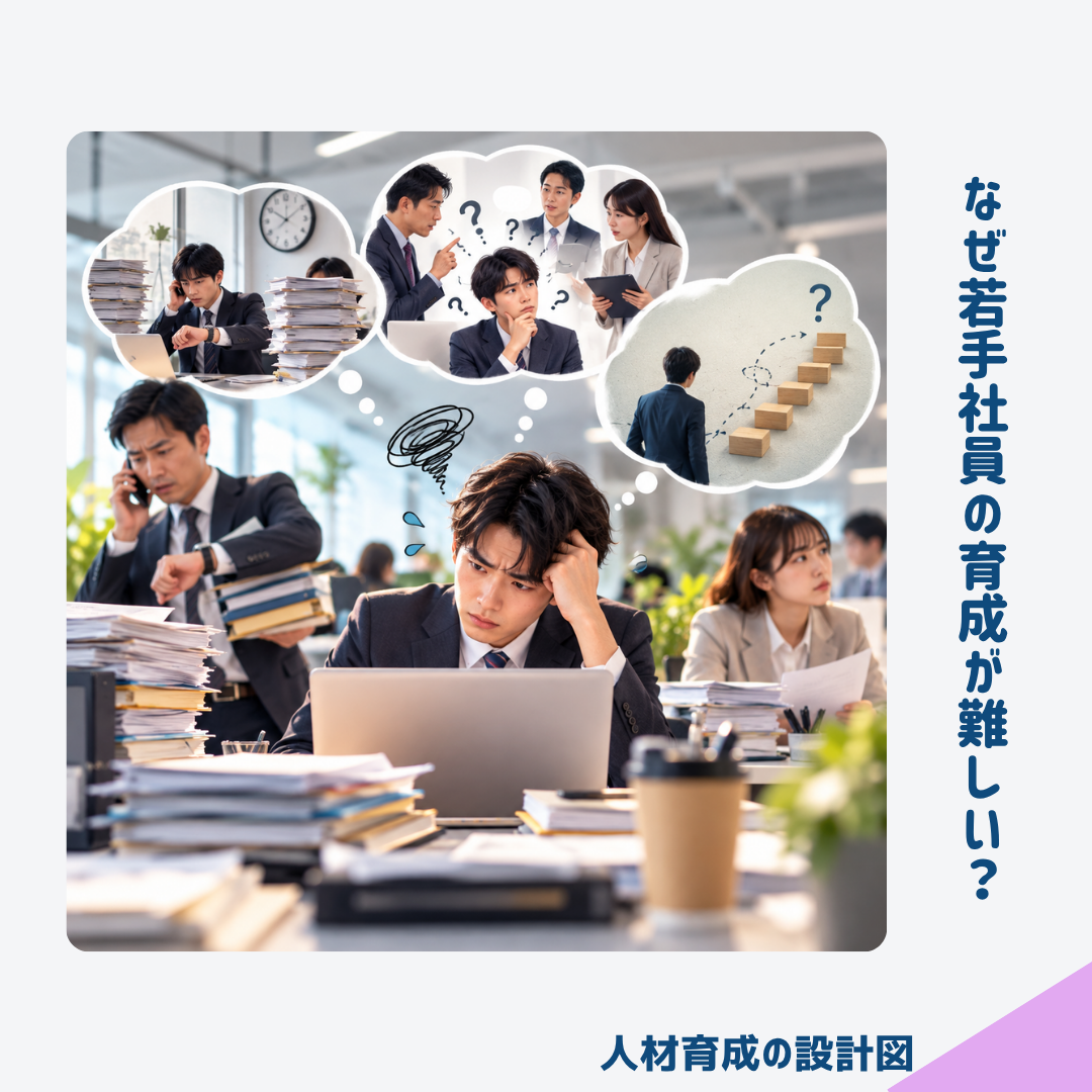 なぜ若手社員の育成は難しいのか?