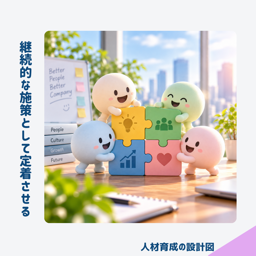 従業員エンゲージメントは継続的な施策で定着させる