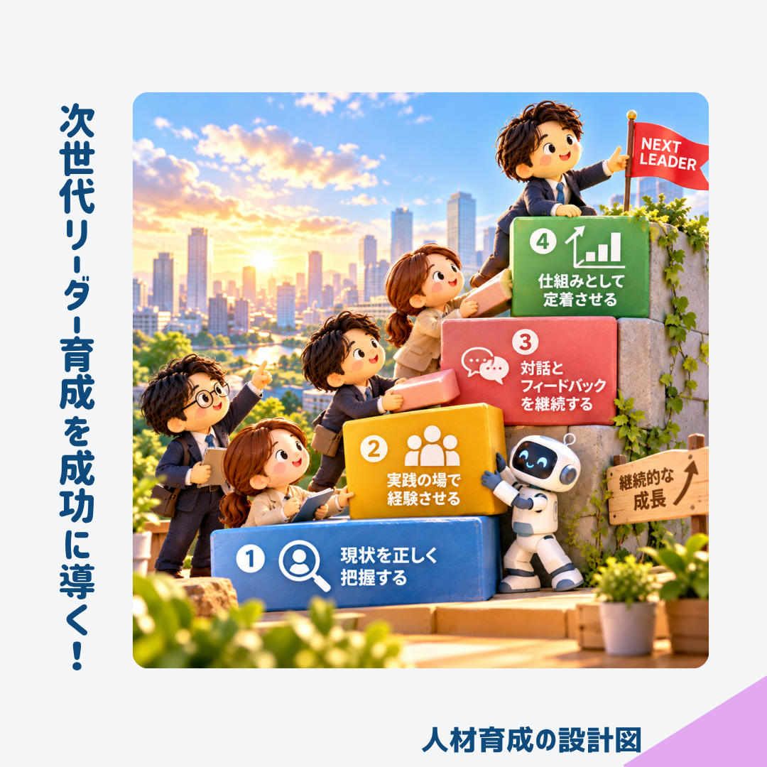次世代リーダー育成を成功に導く