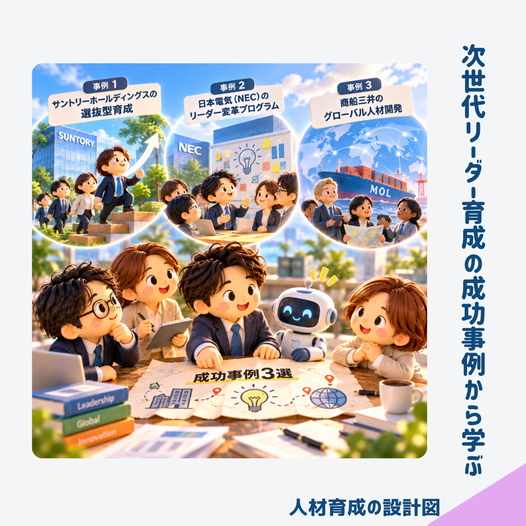 次世代リーダー育成の成功事例から学ぶ