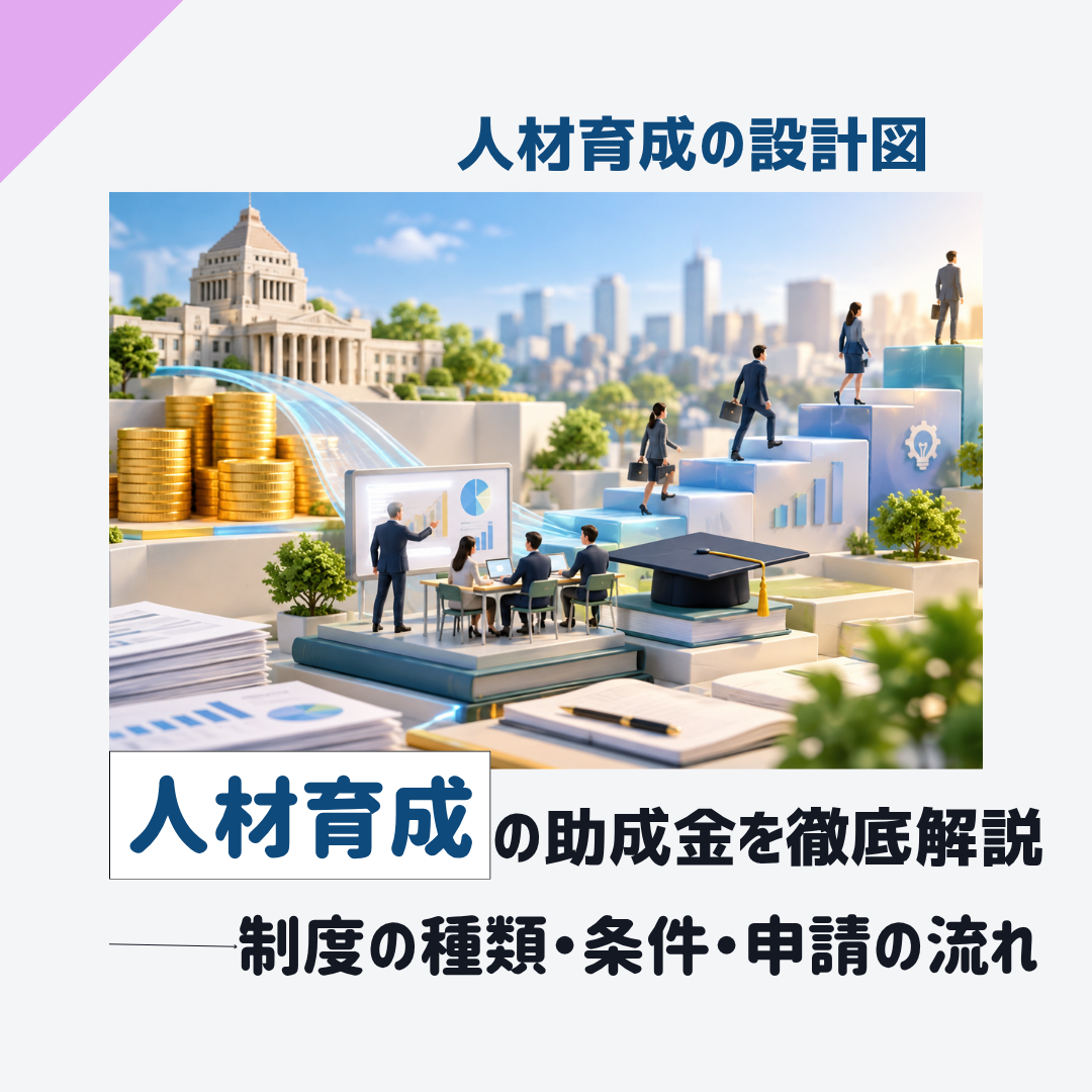 人材育成に活用できる助成金