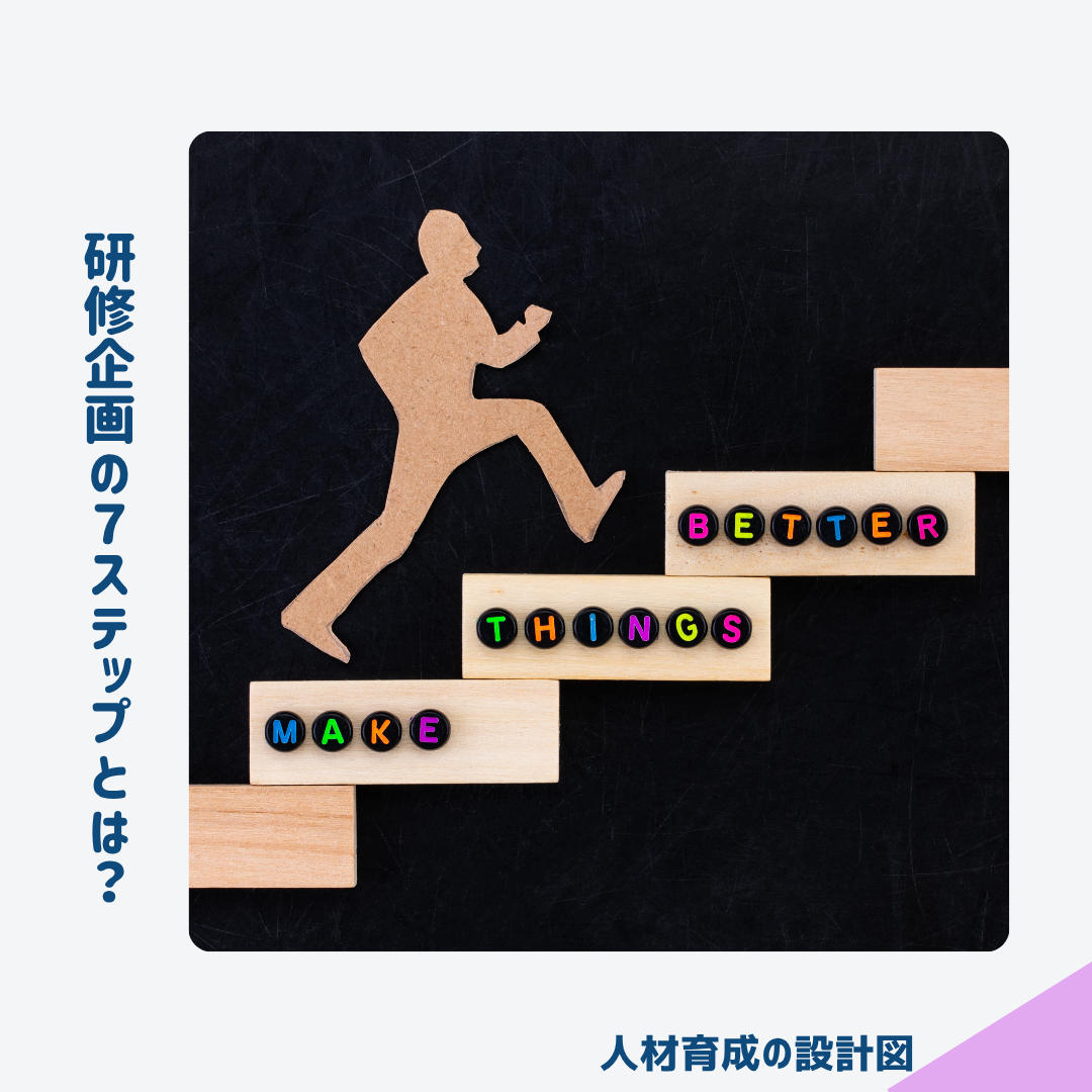 研修企画の７ステップとは？