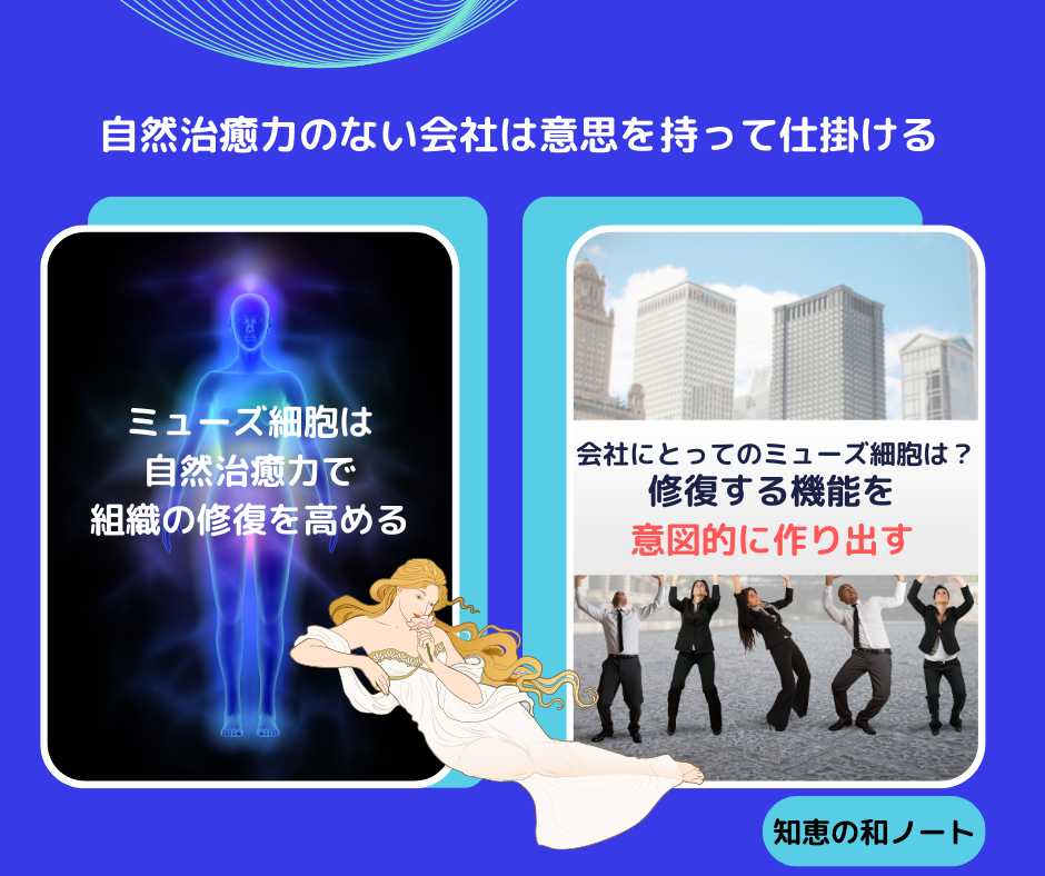 自然治癒力のない会社は意思を持って仕掛ける必要あり